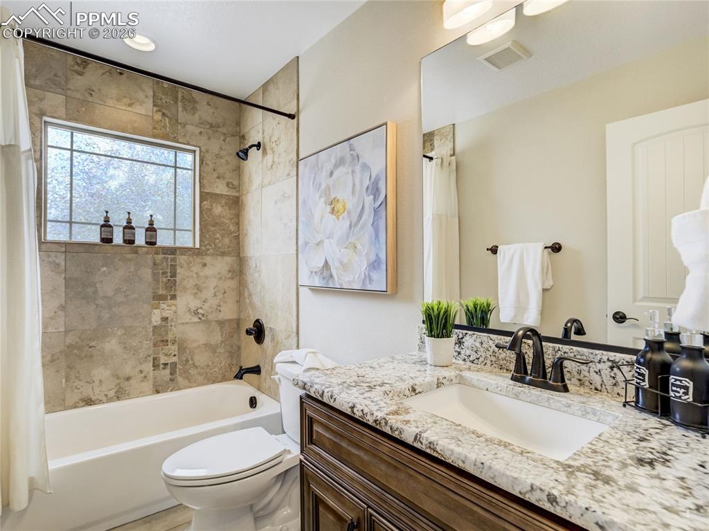 Main level full bathroom