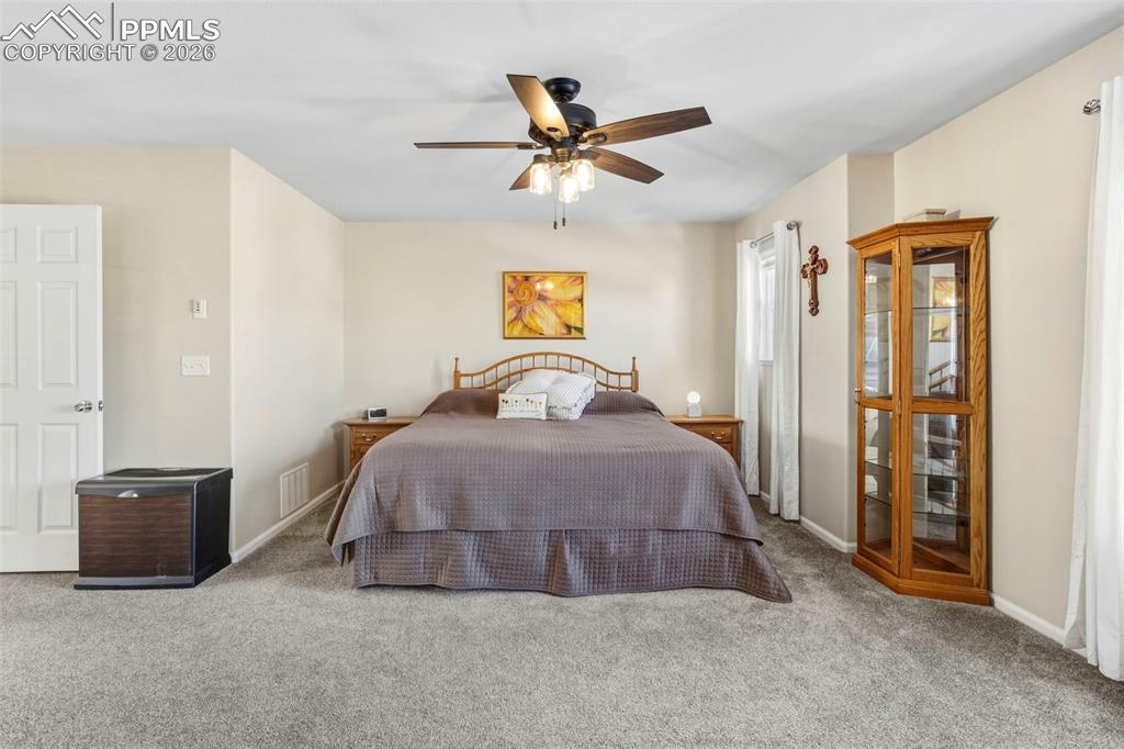 Spacious Primary Bedroom