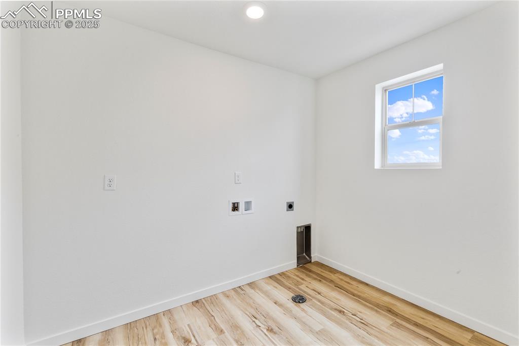 Separate laundry room on second floor