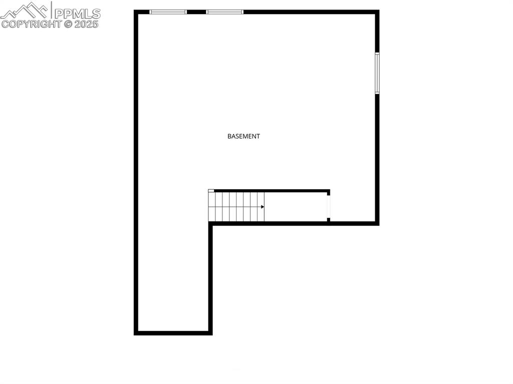 Huge unfinished basement