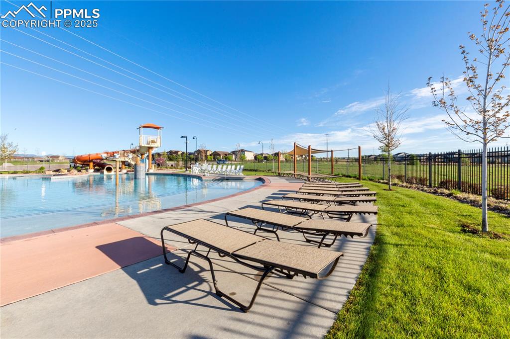 Another view of the splash park