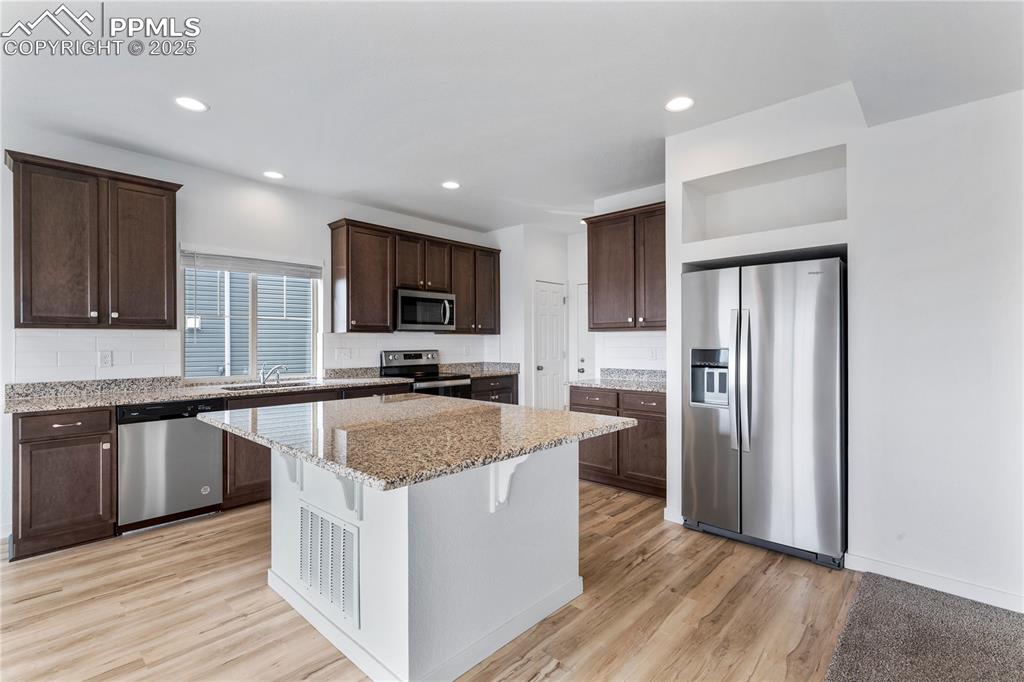 All kitchen appliances are included