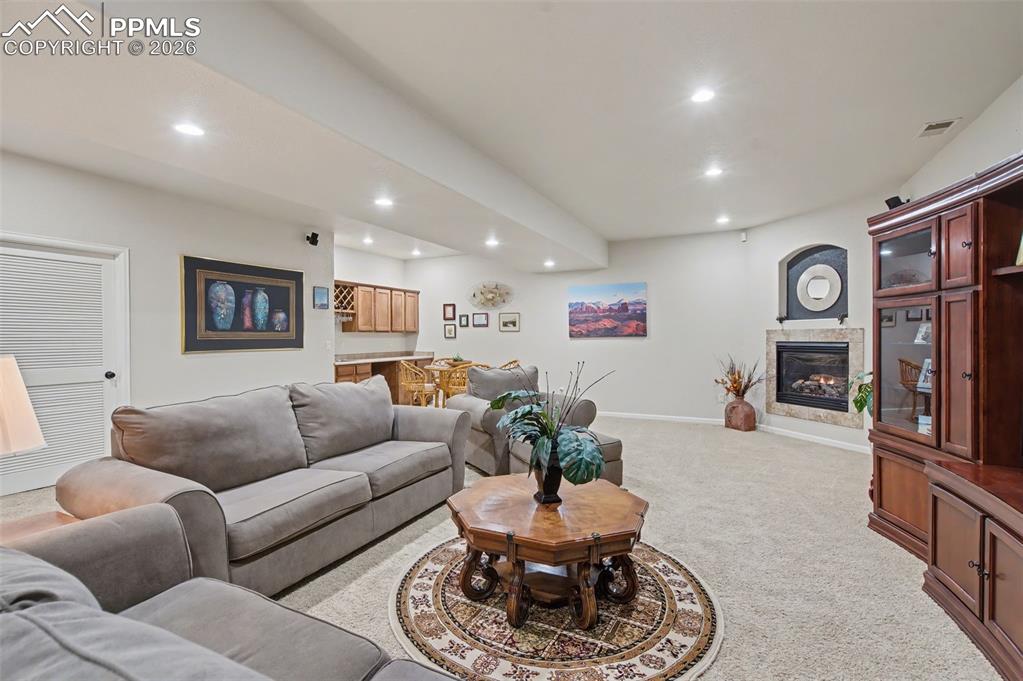 Lower Level Family Room!