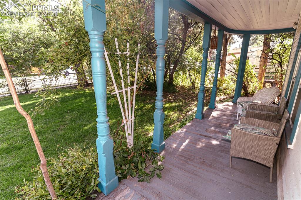 Front wrap-around porch