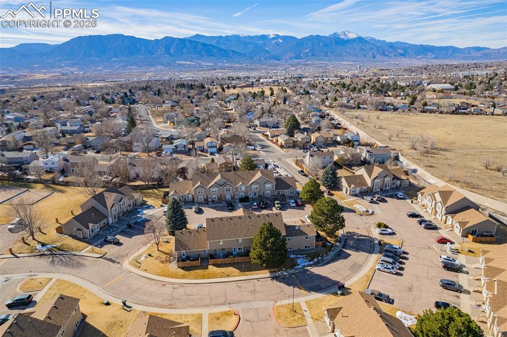 Lower level family room with fireplace