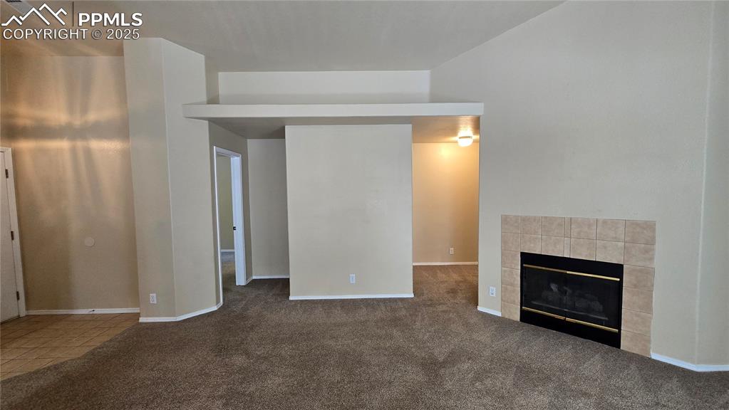 Hallways leading to bedrooms