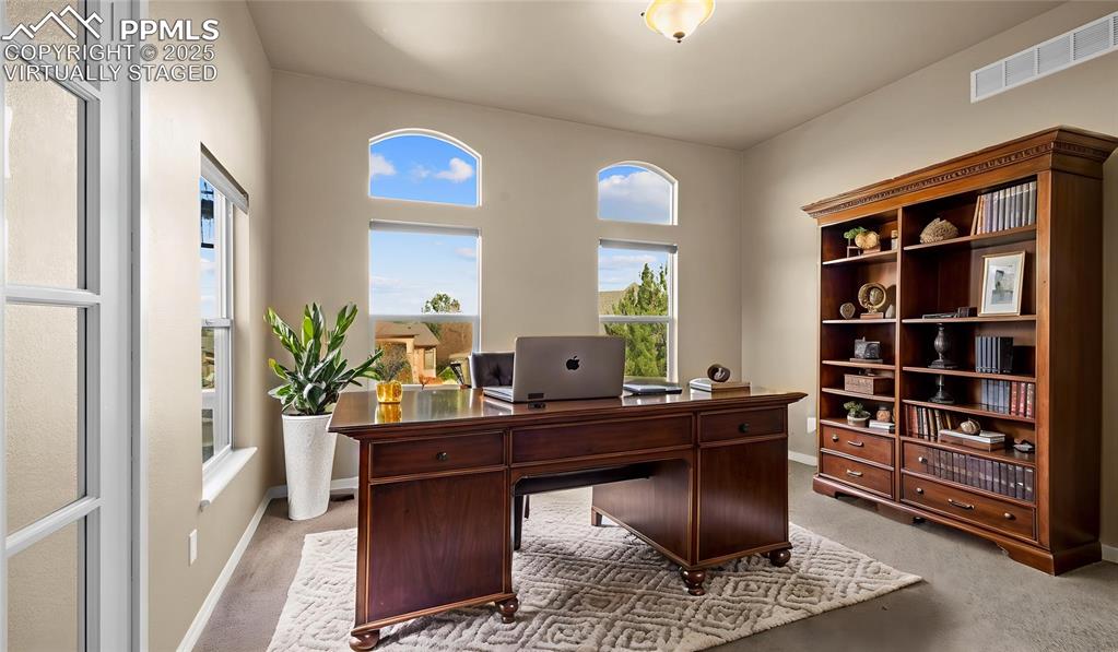 Virtually Staged Office