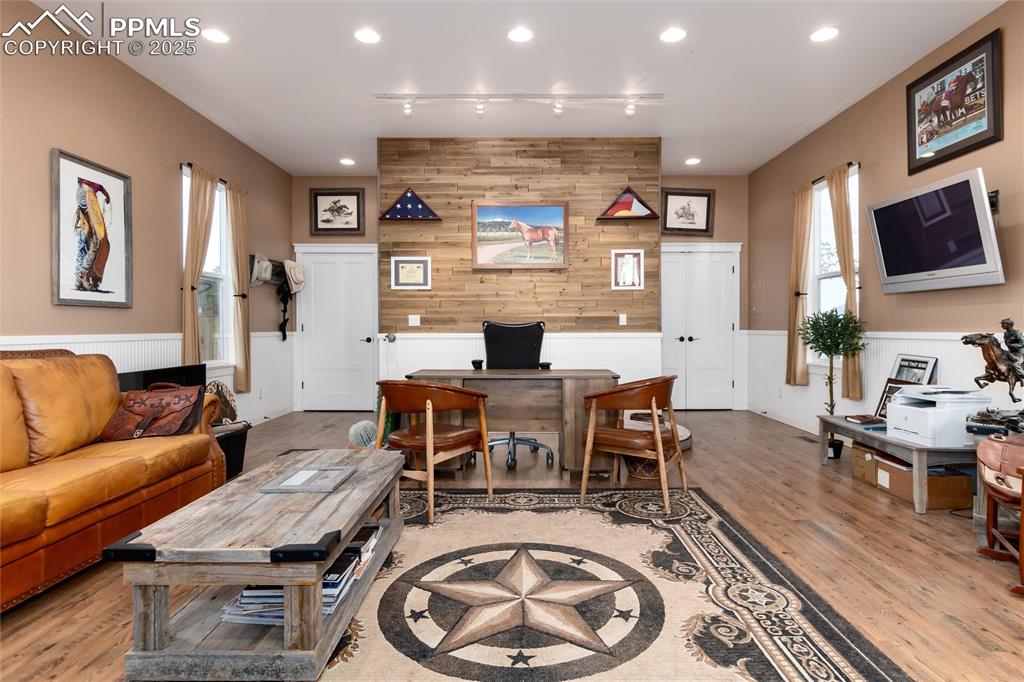 School          is being used as an exeuctive office- possibilities are endless!