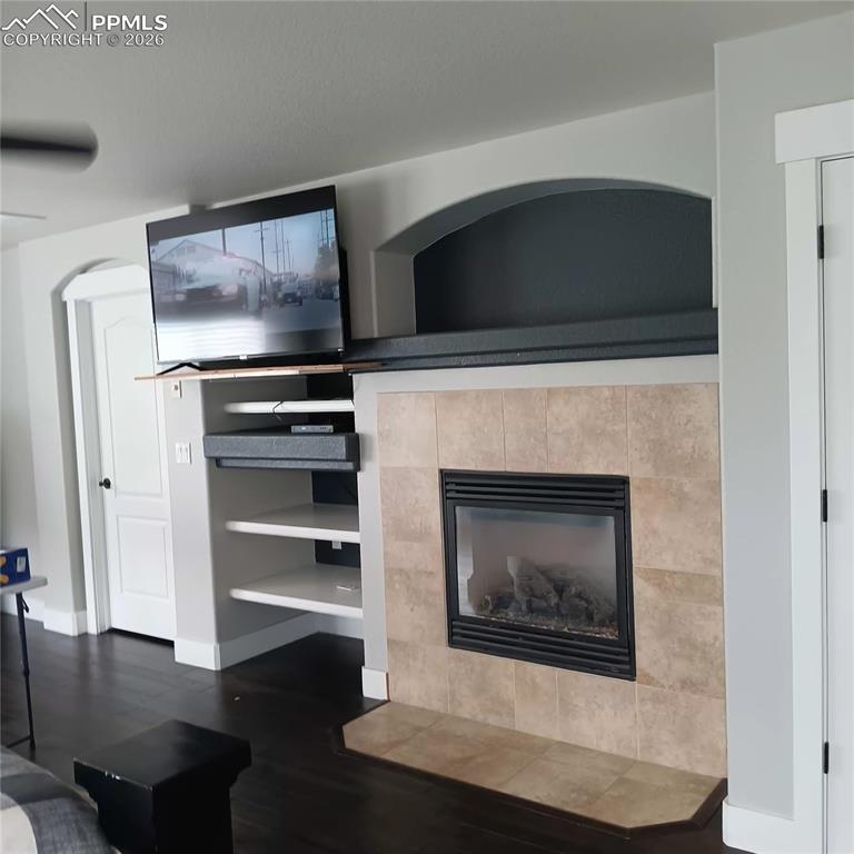 Fireplace in Primary Bedroom