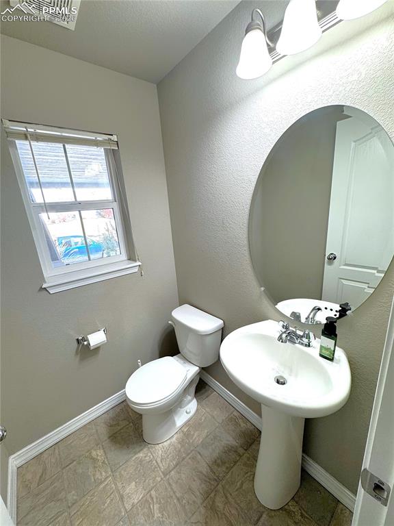 Half Powder room on Main Level