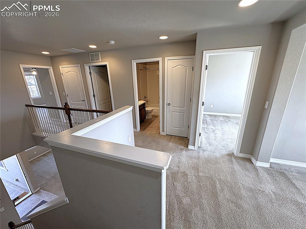 Open Stairway and Railings