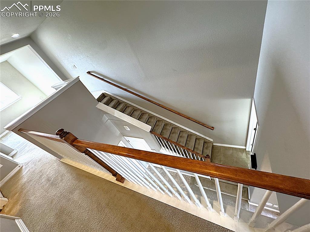 Stairs with Railings and Open Spindles