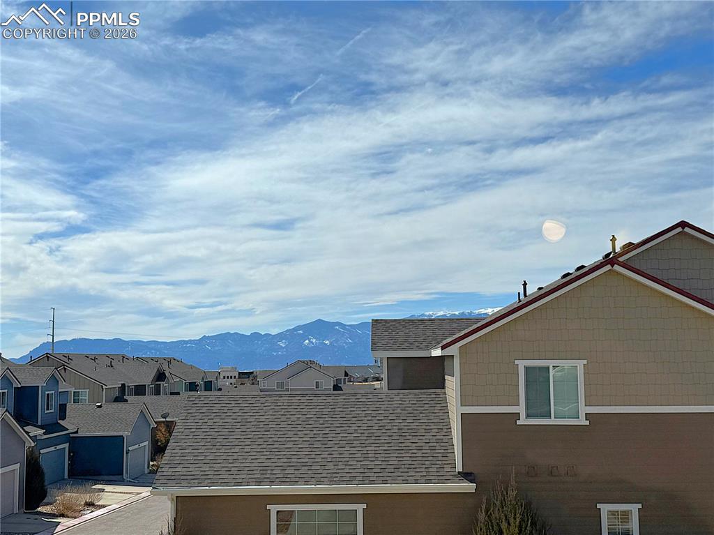 View of Front Range from Upper-Level