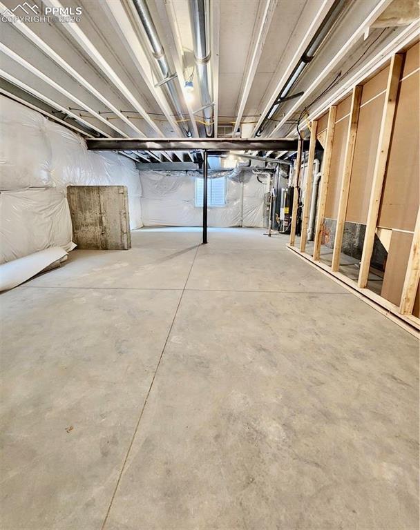 Unfinished basement