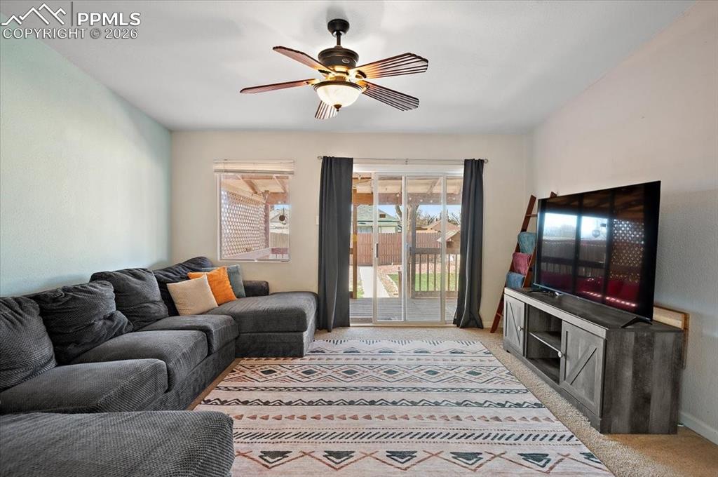 Access to Back Covered Deck