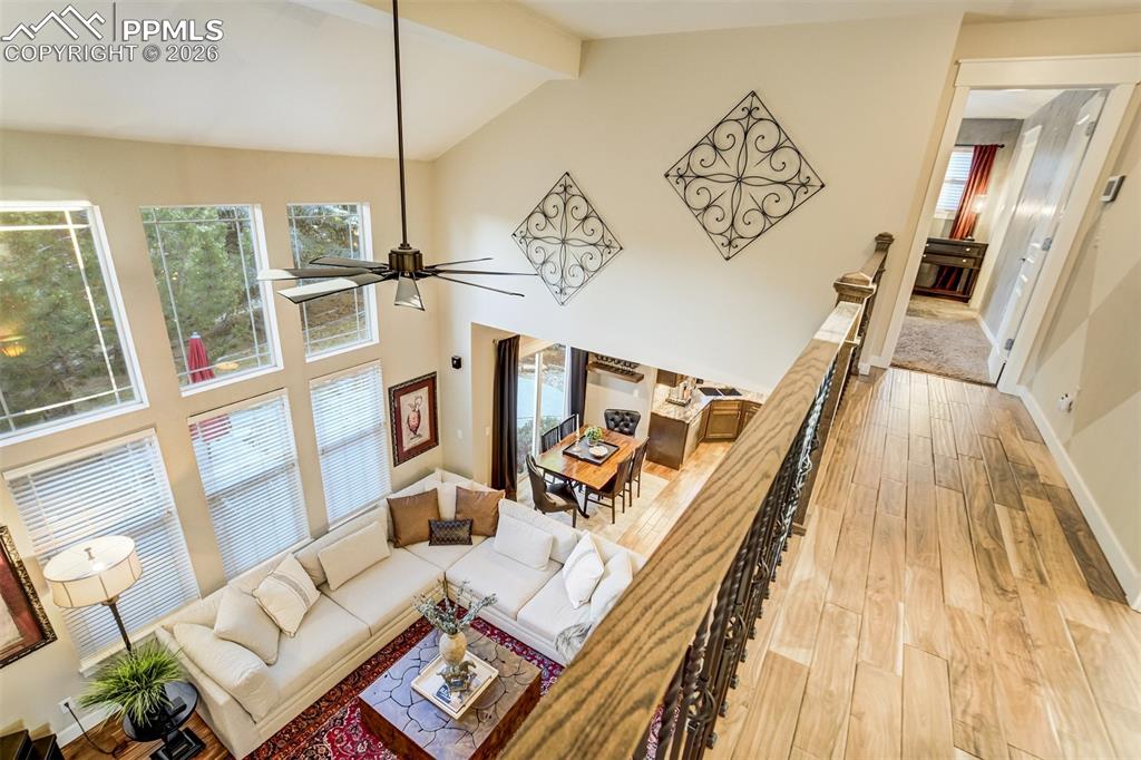 Look at the layout of the heart of the home!