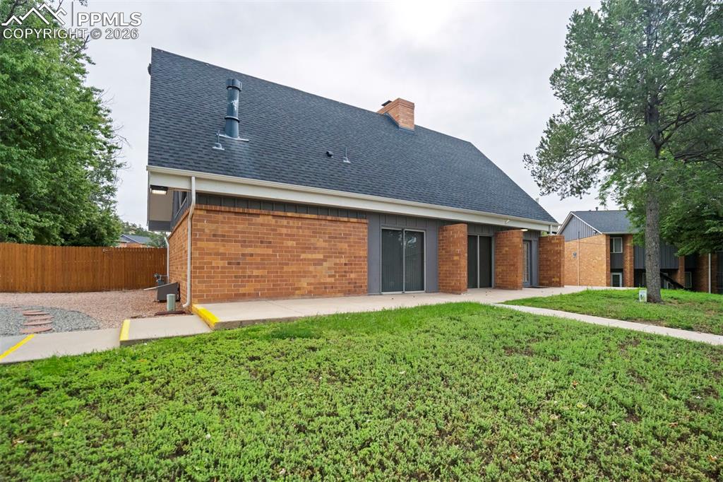 Entrance to community club house.