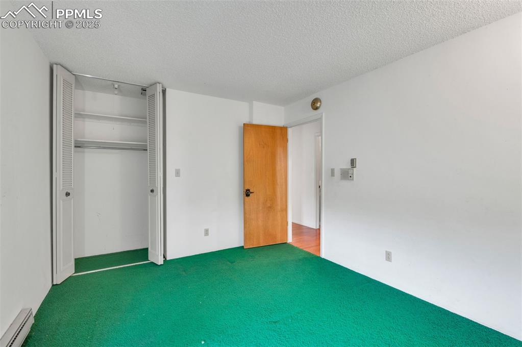 Each Bedroom closet is lighted