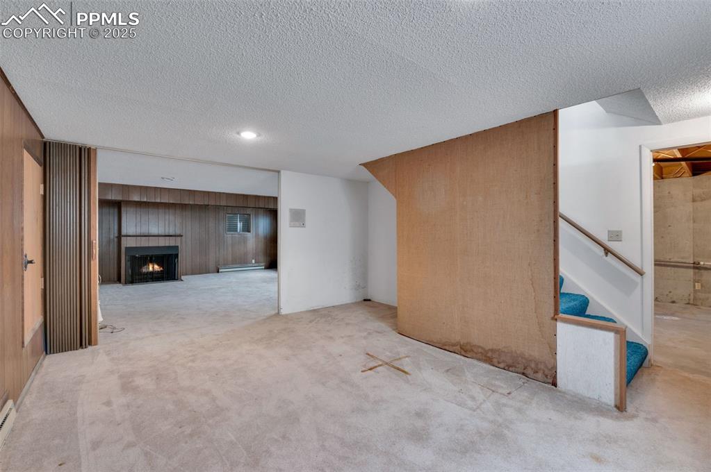 Game room looking into the family room