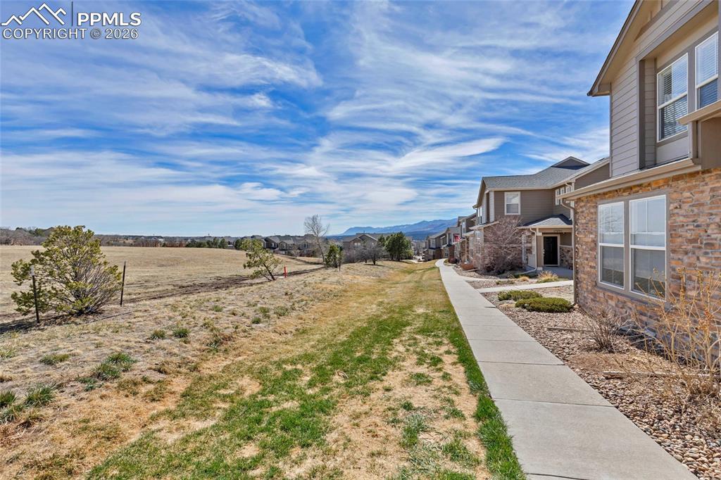 Open Space with paved walking path