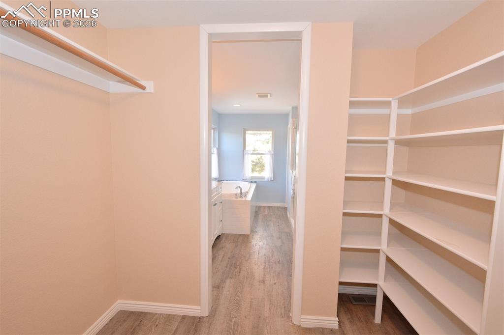 Master Bedroom closet.