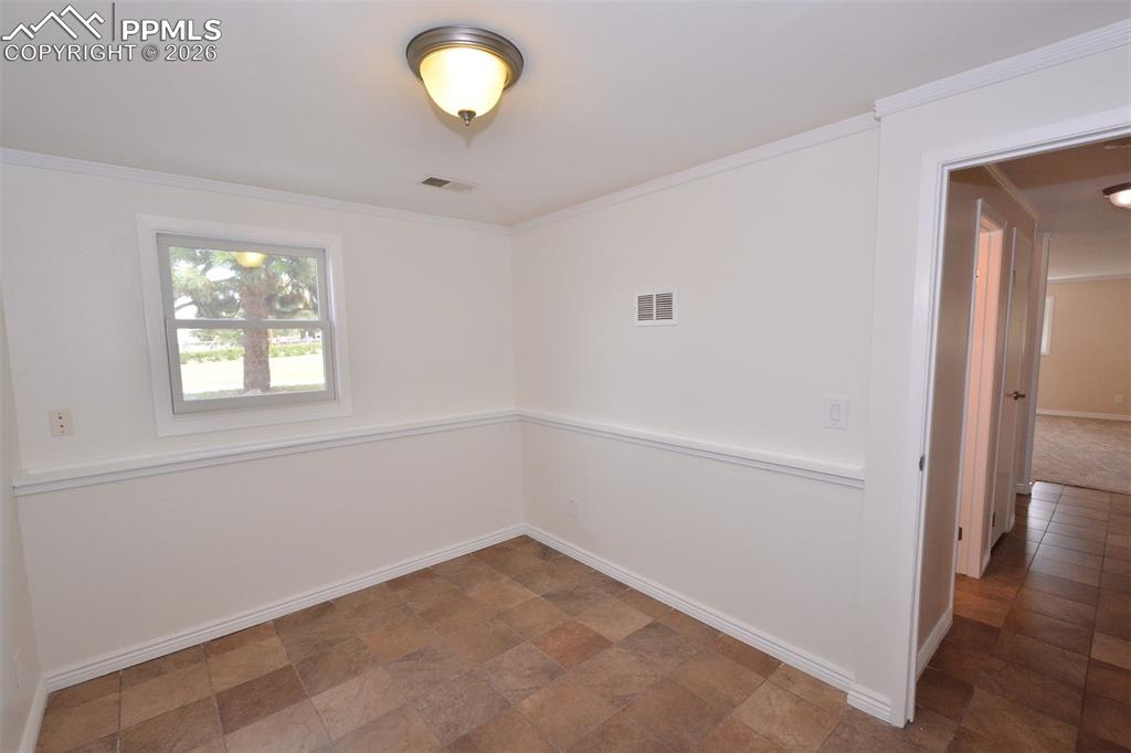 Mudroom or work out room