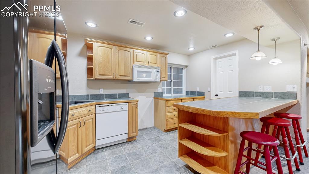 Basement kitchenette