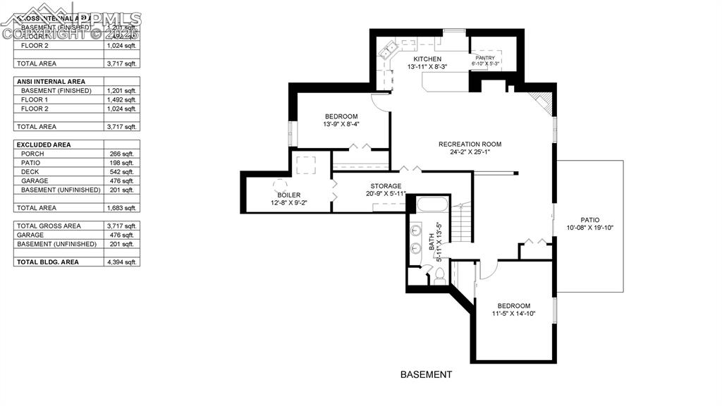 Basement Floor Plan