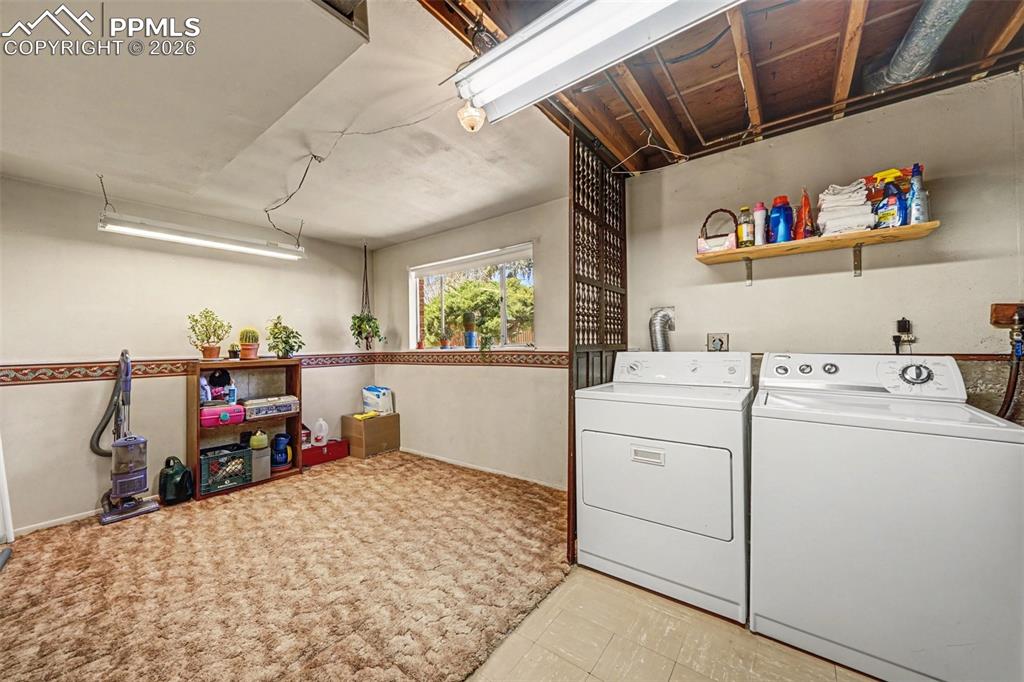 Laundry/Utility Room plus Non-Conforming BR/Office