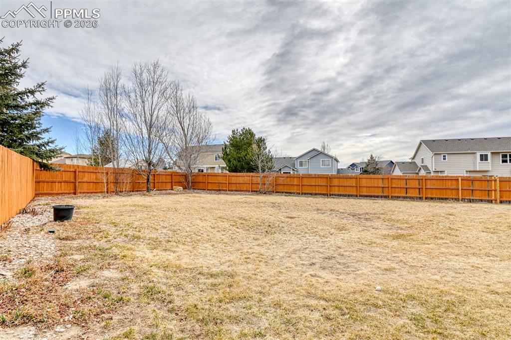 view from the side gate on the north