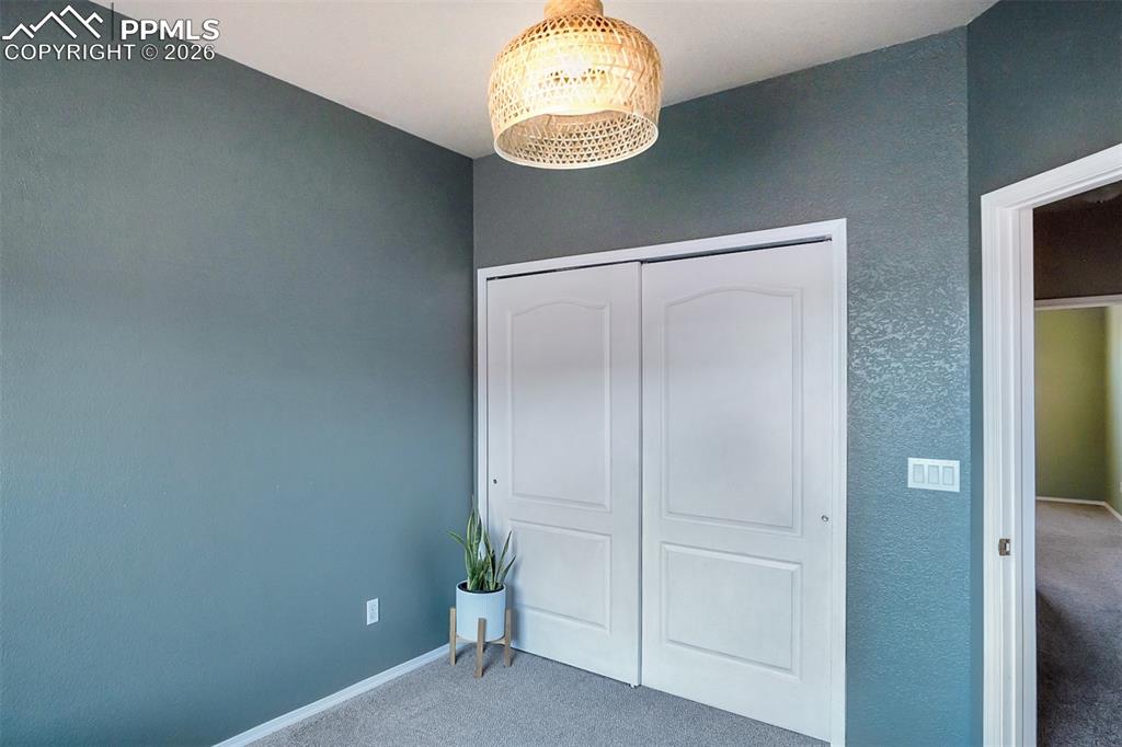 Closet in Secondary Bedroom