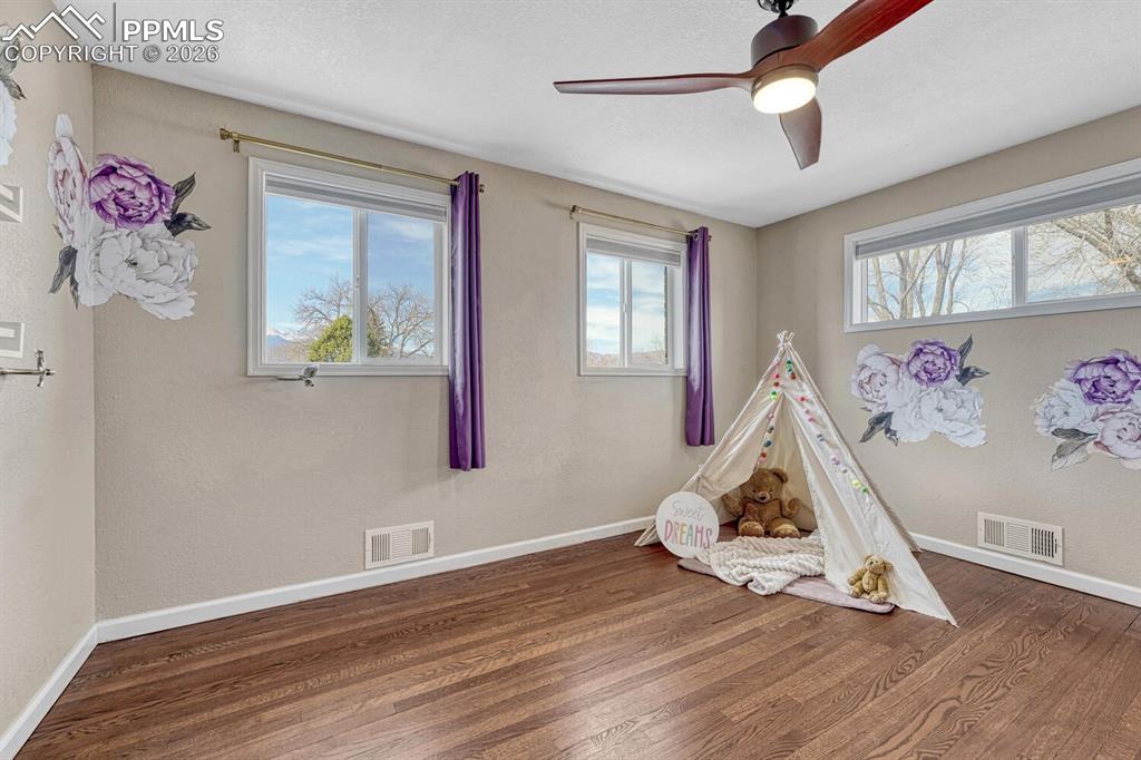 Auxiliary main level bedroom next to primary.  