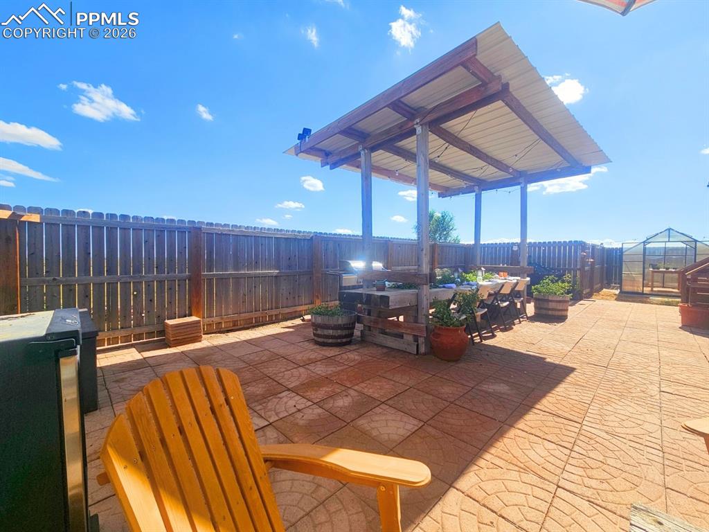 Pavestone Deck that is walkable and spacious