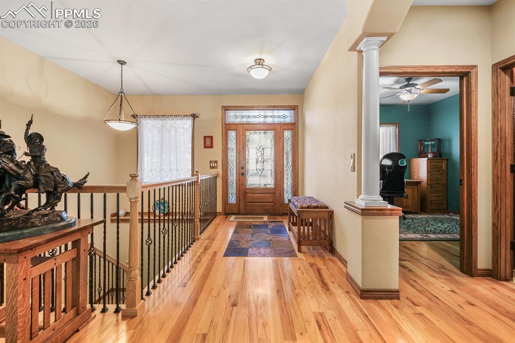 Inviting entry foyer