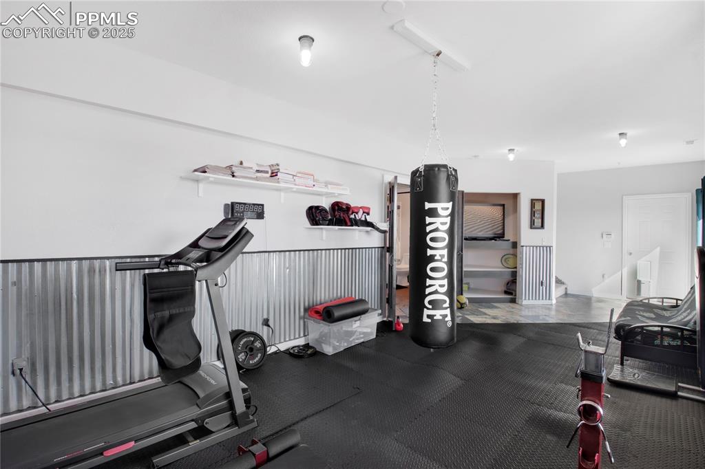 View of exercise room