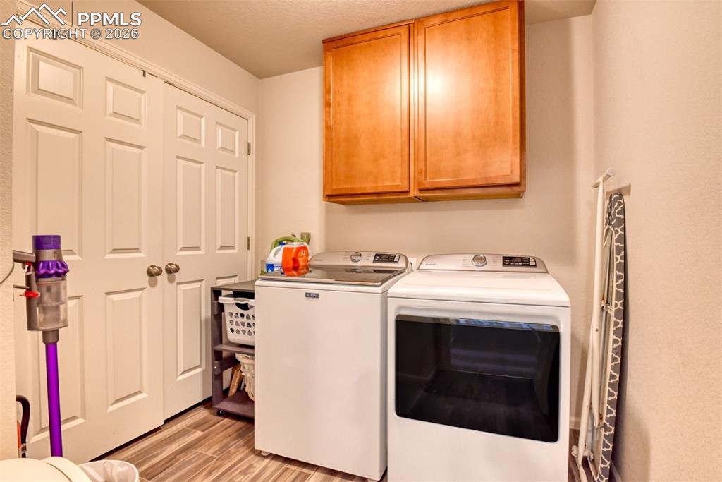 Located on upper level with storage