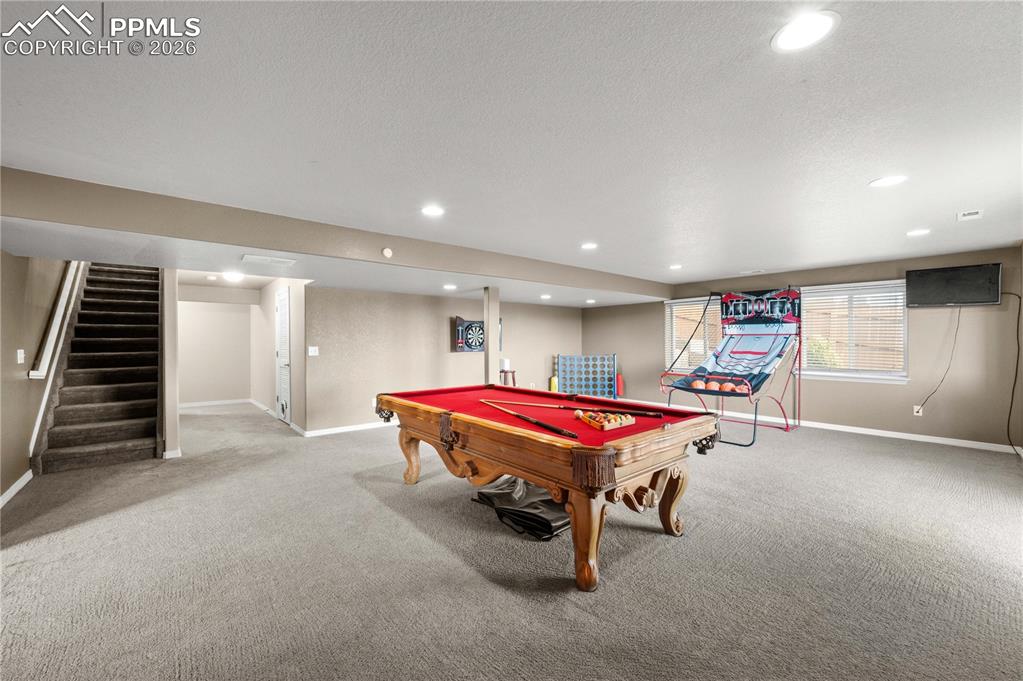 Pool Table is included