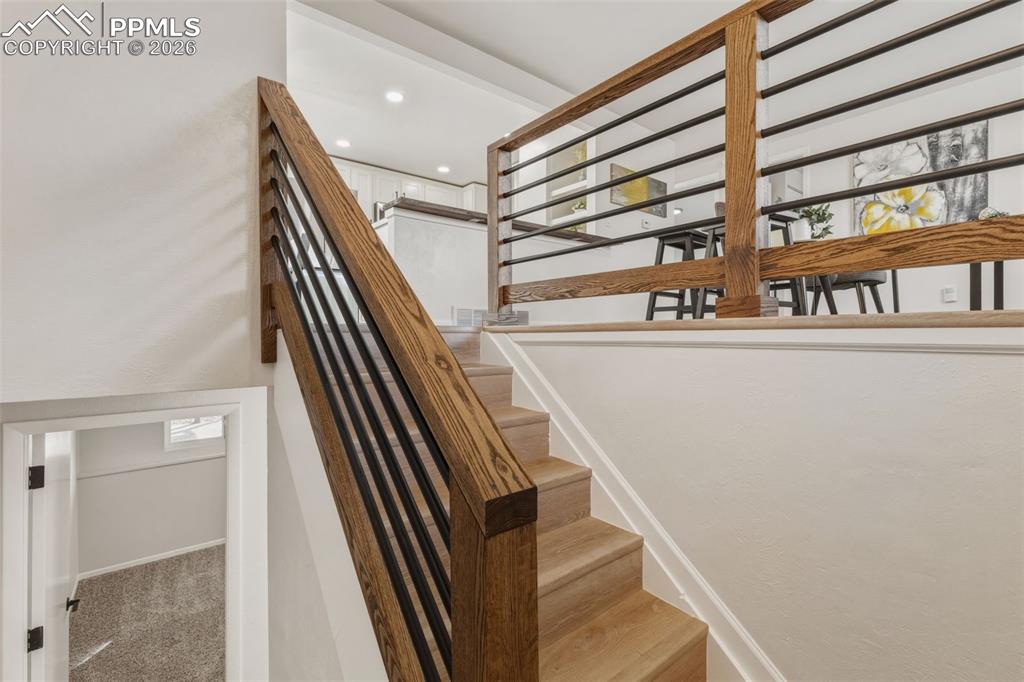 Modern split-level entry