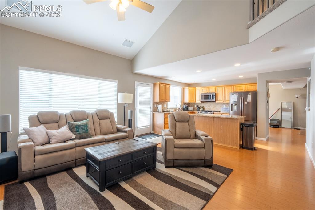 Living room/kitchen - main floor