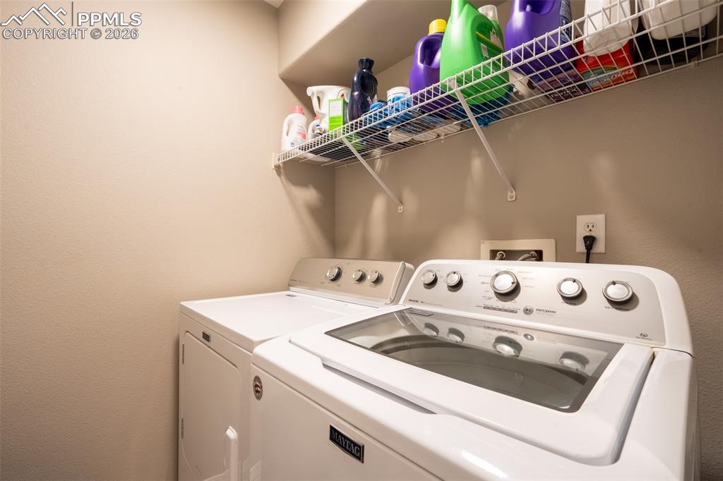 Laundry/mud room off garage door - main floor