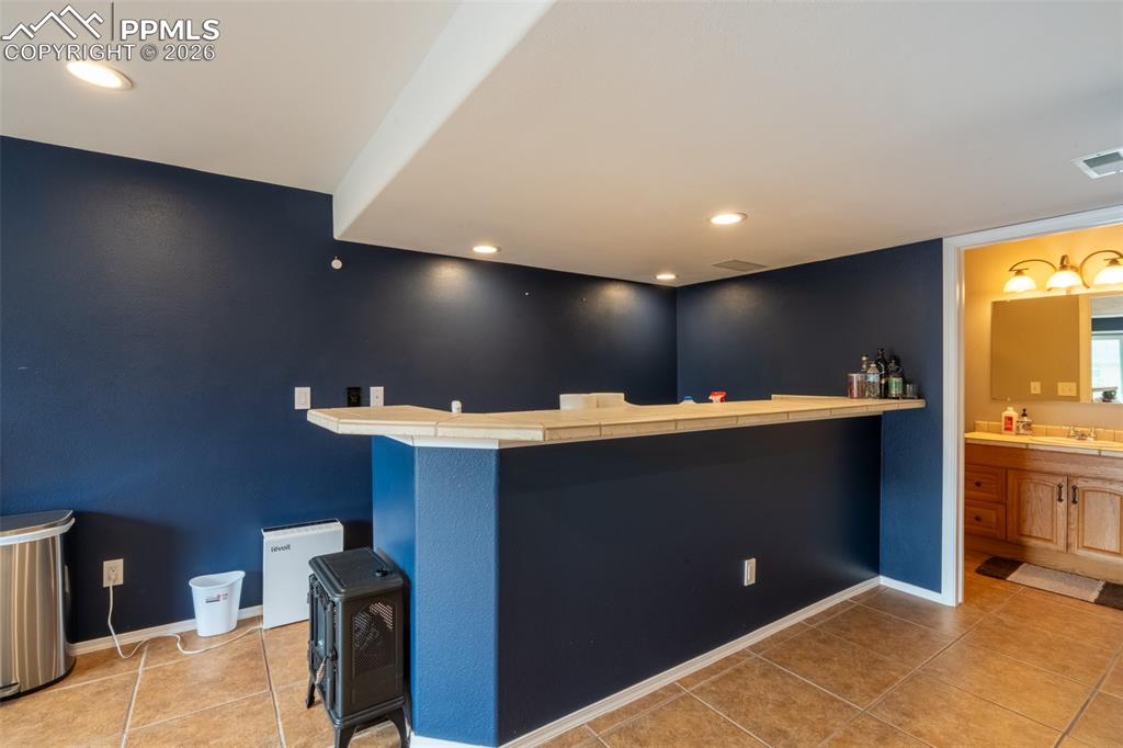 Wet bar - basement