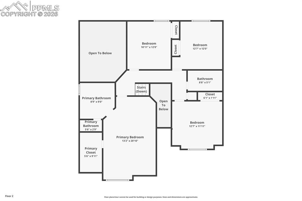 Second floor plan