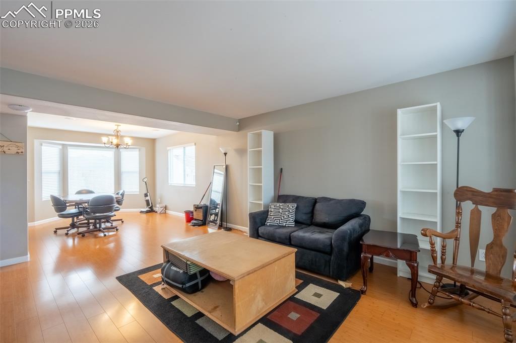 Formal living room/dining room - main floor