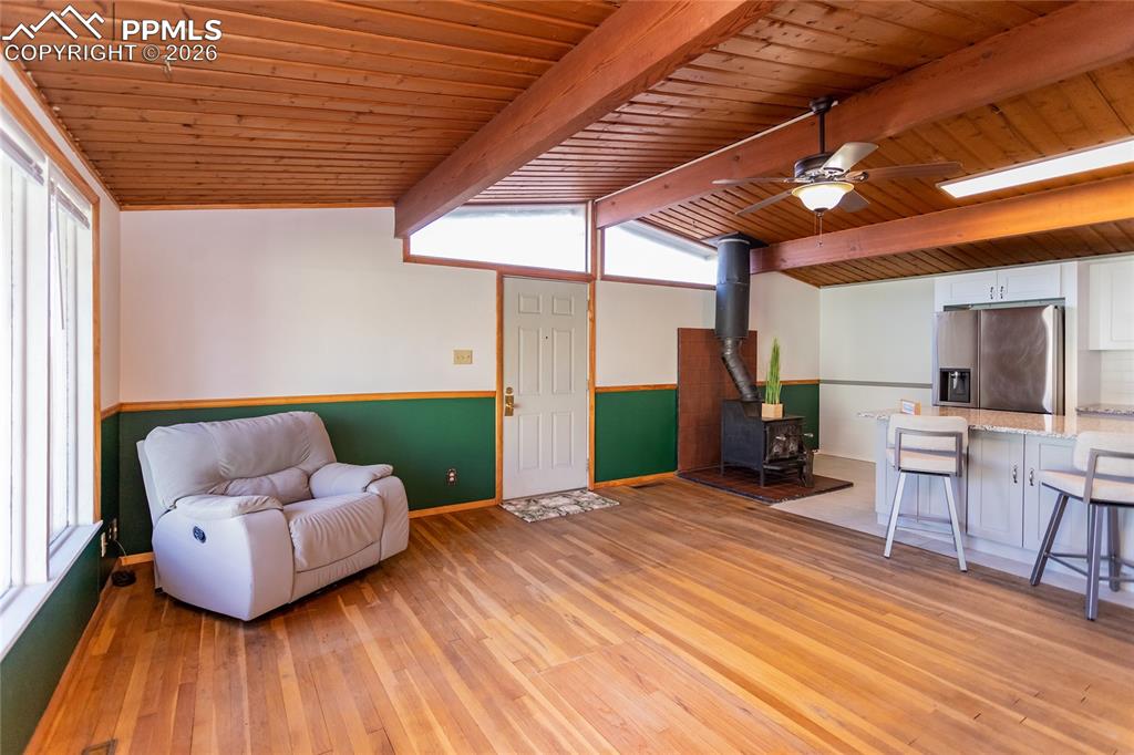 Looking towards front door.