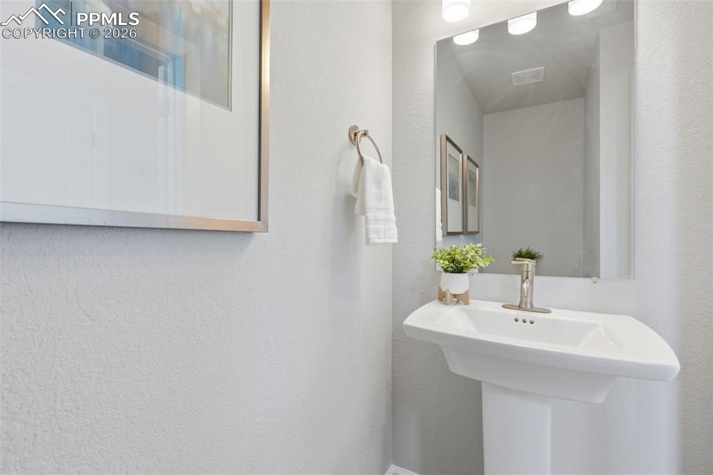 Half bath on main level