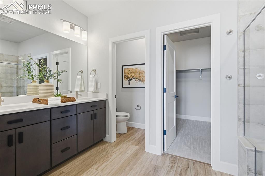 Another view of the Owner's bath 