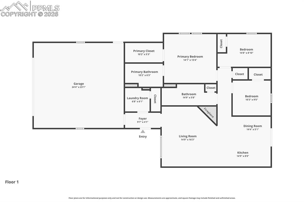 View of home floor plan