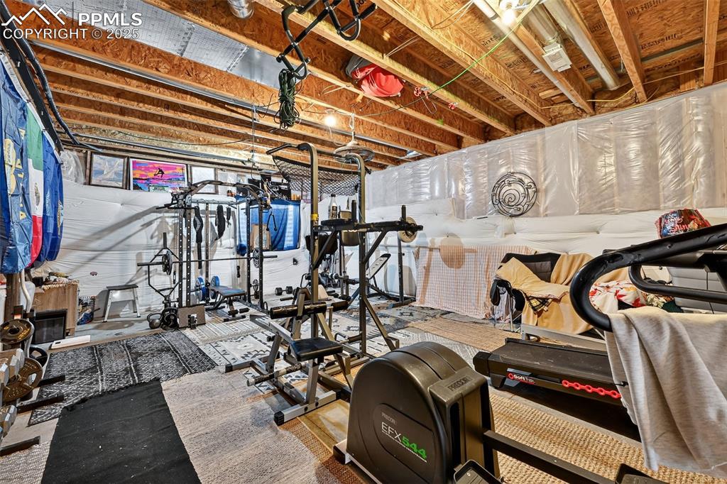 View of workout room