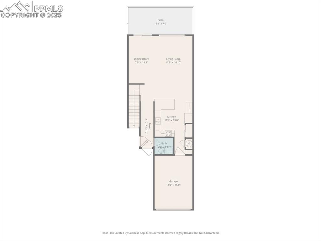 Floor Pan - Main level