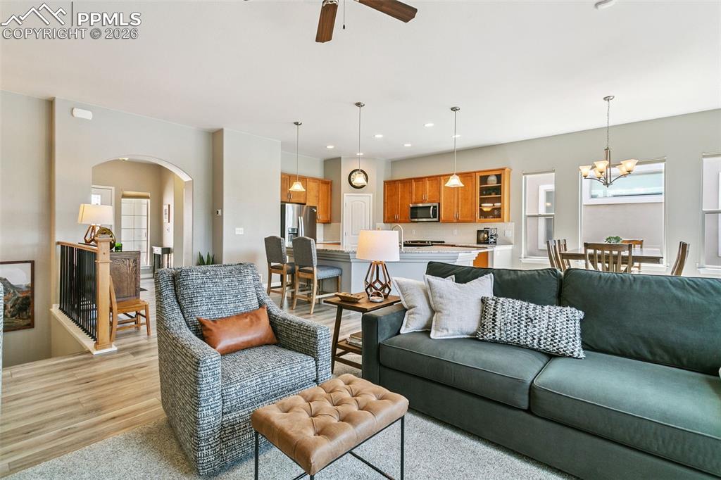 Living Room - Overlooks the Great Room